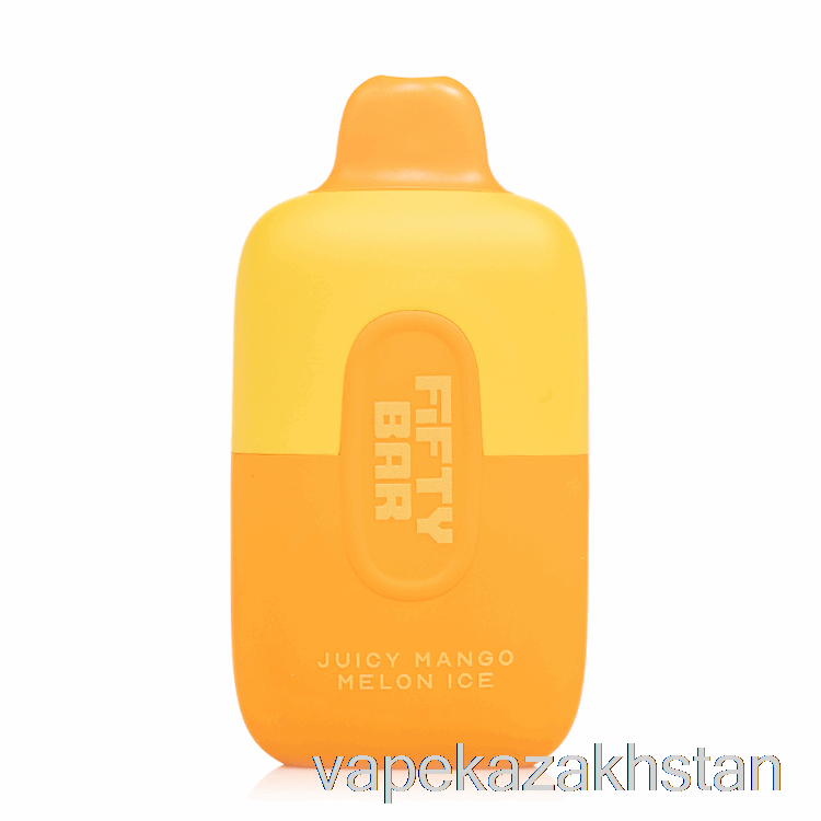 Vape Disposable Fifty Bar 6500 Disposable Juicy Mango Melon Ice
